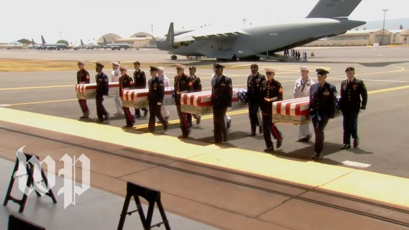 Megérkeztek Hawaiira 55, a koreai háborúban elesett amerikai katona földi maradványai 