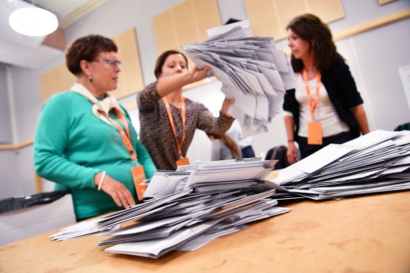 Svéd választások: elmaradt a szélsőjobb előretörése