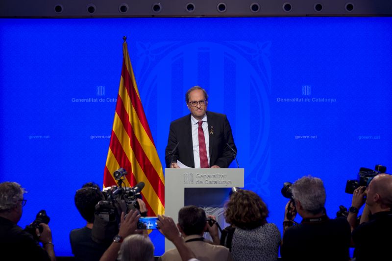 A katalánok szerint innen már nincs visszavonulás, csak a függetlenség kiharcolása
