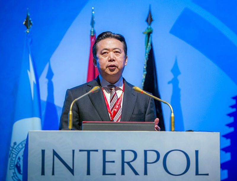 Megvan az eltűnt Interpol-főnök, letartóztatták Kínában