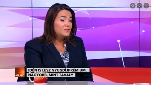 Nem tetszett a kérdés Novák Katalinnak, kiakadt az ATV riporterére