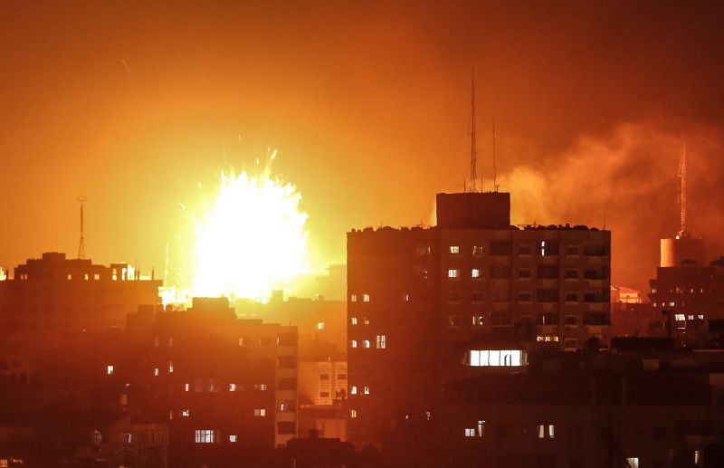 Háborús helyzet a Gázai övezetben