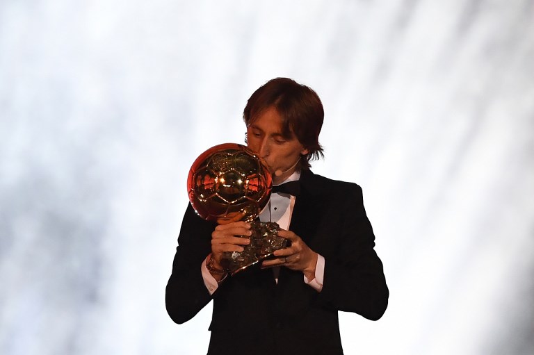 Luka Modric lett az idei év aranylabdása