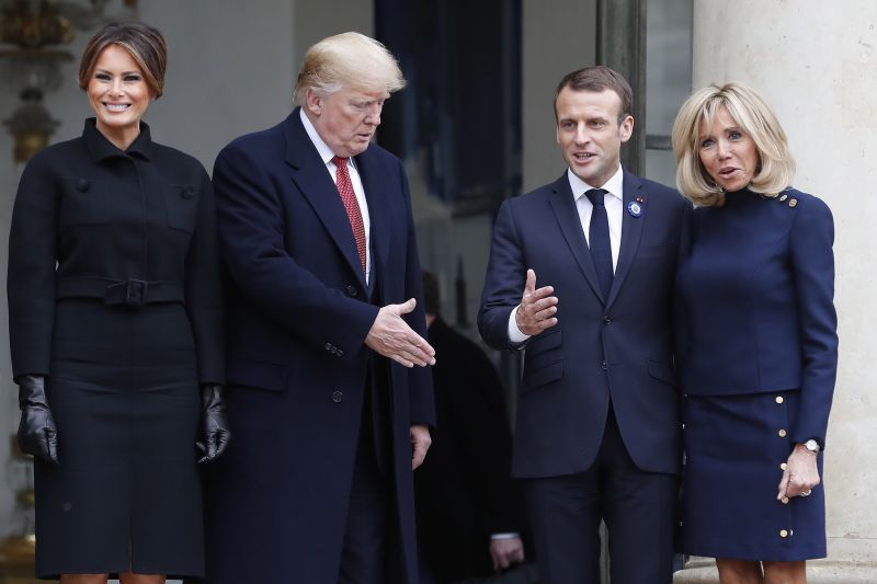 Az európai védelemről egyeztet Macron és Trump