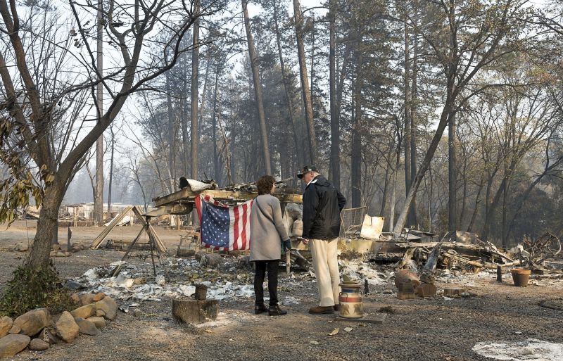 Egyre rettenetesebb hírek érkeznek a kaliforniai tűzvész eltűntjeiről