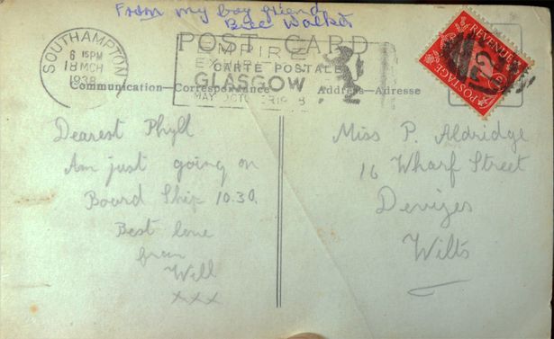 77 évet késett szerelmes levél