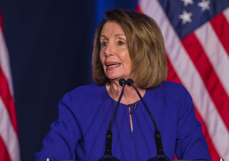 Az amerikai képviselőház demokrata párti frakciója Nancy Pelosit jelöli házelnöknek