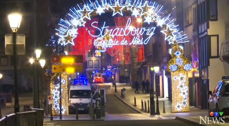 Lövöldözés volt Strasbourg belvárosában, egy halott, több sérült