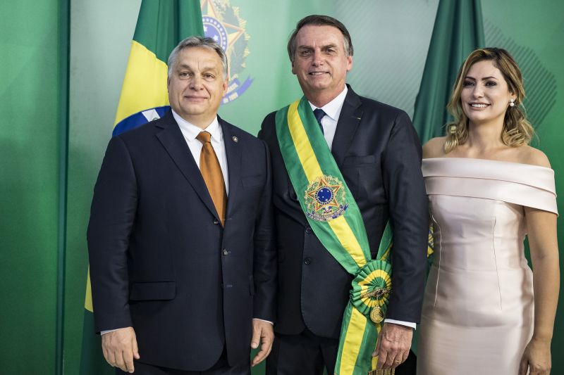 Magyarországra jön Bolsonaro, a frissen beiktatott brazil elnök