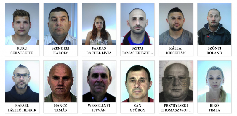 Kiadta a rendőrség  Magyarország legkeresettebb bűnözőinek listáját