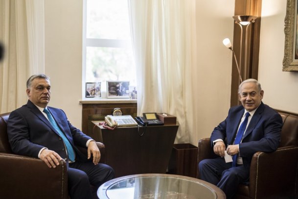 Izraelbe utazik Orbán hétfőn