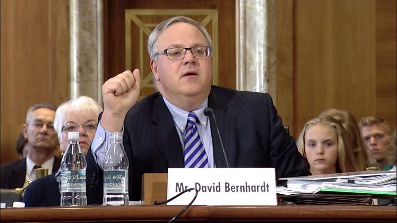 Trump David Bernhardt volt energiaügyi lobbistát jelöli belügyminiszternek