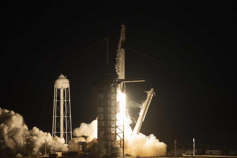 Fellőtték a SpaceX Crew Dragon űrhajóját