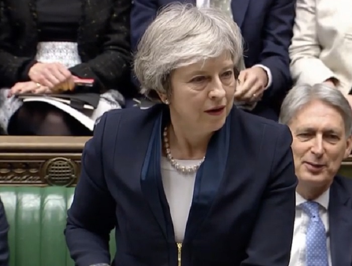 Theresa May: már nem lehetséges a megállapodásos kilépés a jövő héten