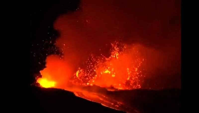 Kitört az Etna – látványos videó