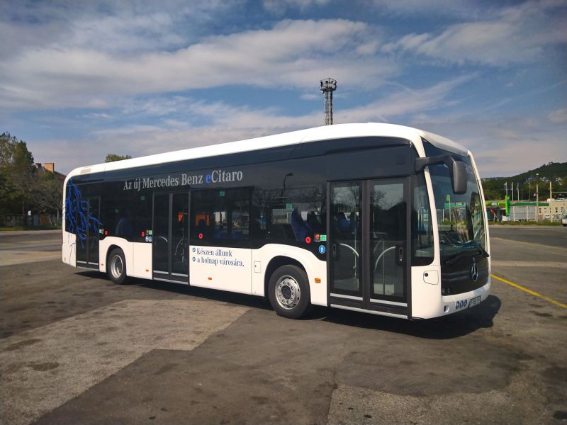 Újabb elektromos buszt tesztel a BKV