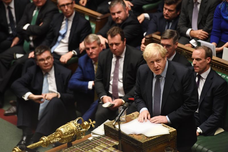 Boris Johnson még mindig a megállapodását próbálja keresztültolni a parlamenten