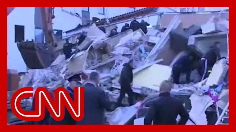 Félelmetes erősségű földrengés pusztított Albániában