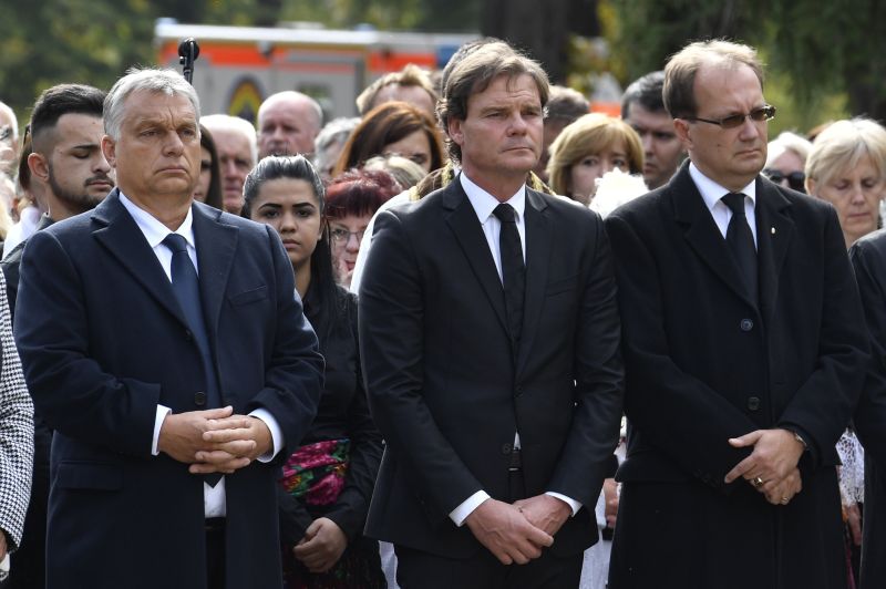 Orbán Viktor temetésen volt, így búcsúzott egykori párttársától és barátjától