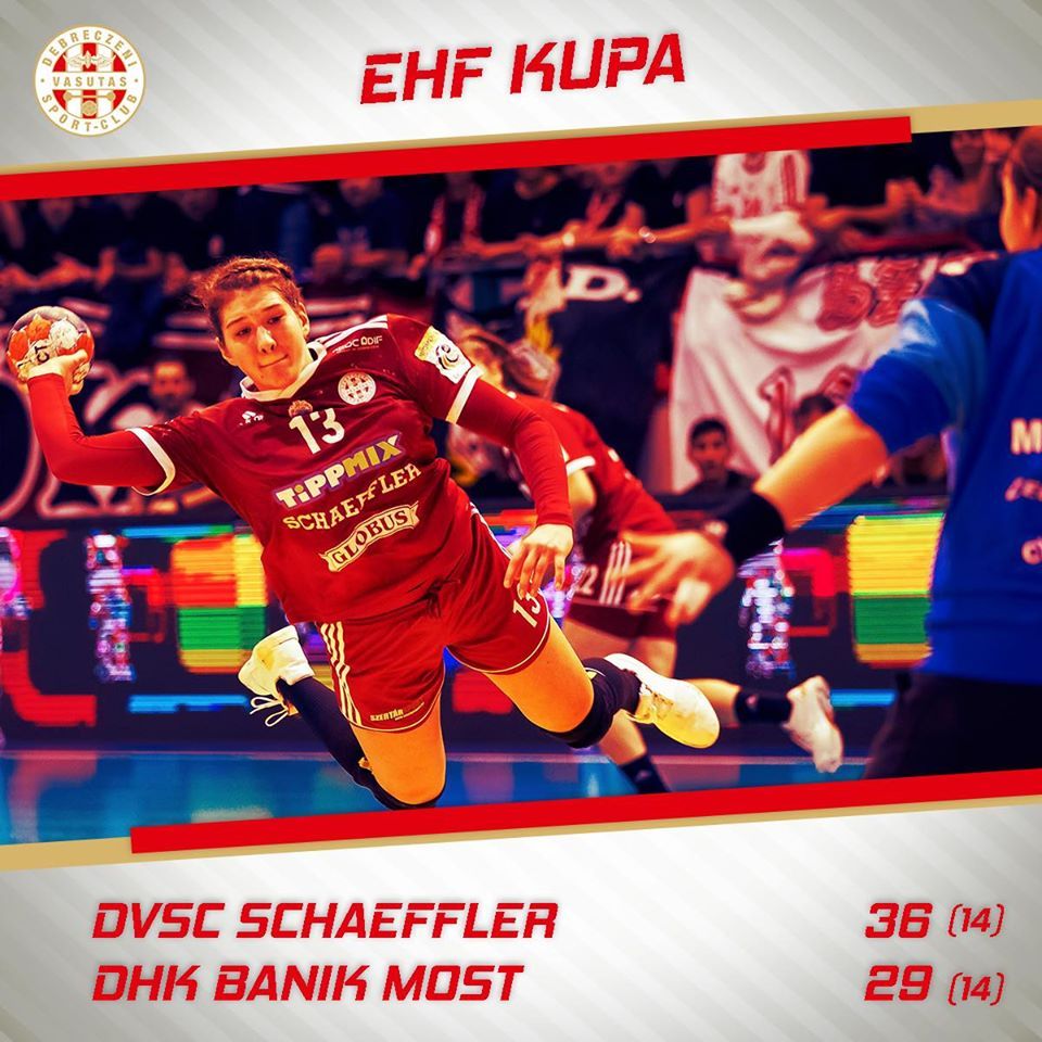 Hét góllal verte a cseh bajnokot a DVSC a női kézilabda EHF Kupában