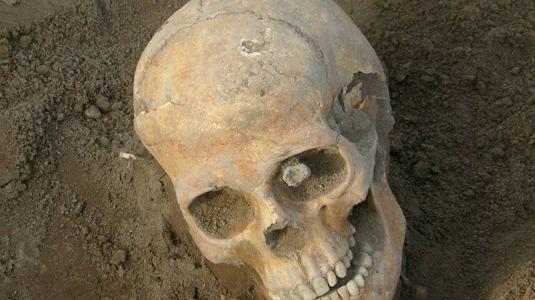 Előkelő hun férfi koponyáját találták meg Erdélyben