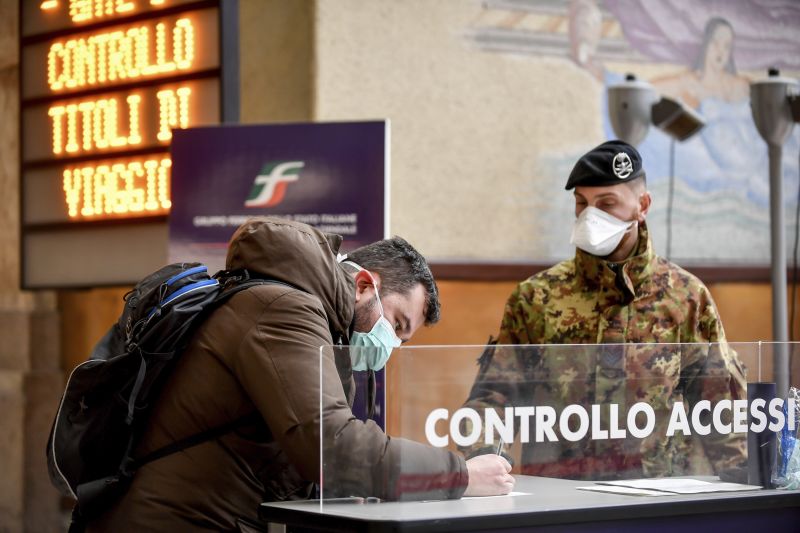 Egyetlen nap alatt újabb 175 ember halt meg Olaszországban a vírustól