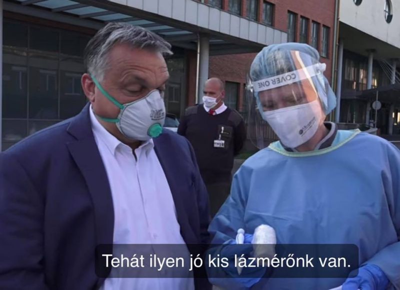 Hadházy: Orbán Viktor súlyos beteg vagy pocsék hőmérőt használnak?