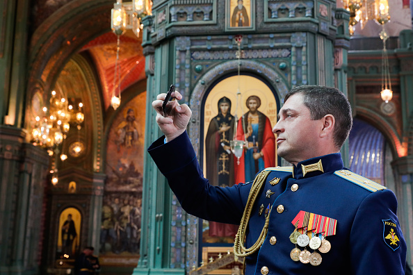 Kirill pátriárka felszentelte az orosz hadsereg főtemplomát
