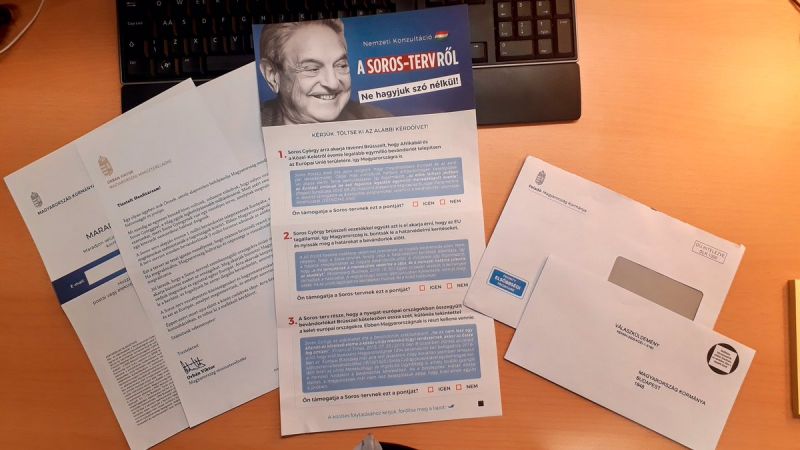 Kovács Zoltán sorosozással vágott vissza a nemzeti konzultáció kritikájára