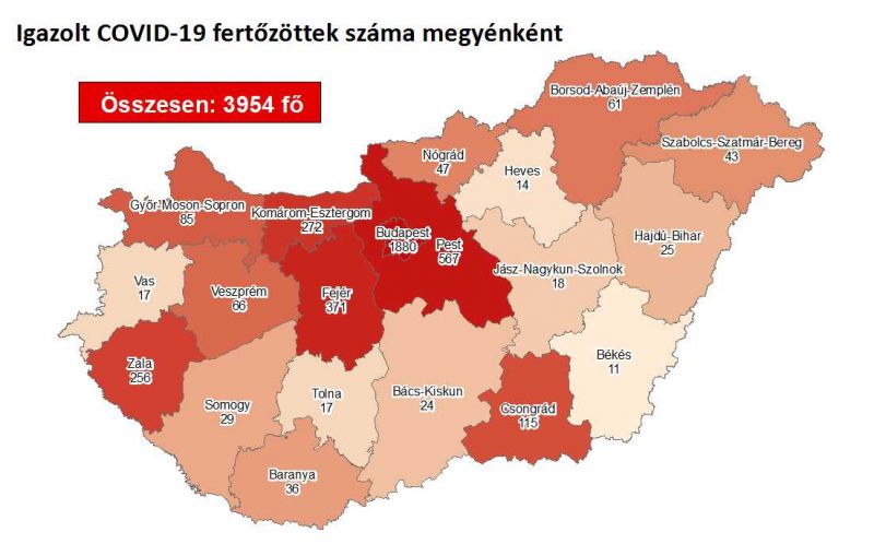 Újabb 5 koronavírus-fertőzött halt meg Magyarországon