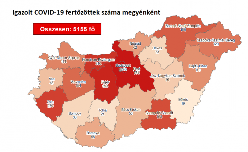 Újabb áldozatai vannak Magyarországon a koronavírus-járványnak