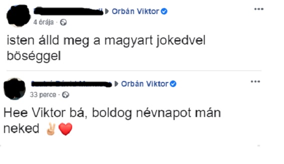 Özönlenek a jókívánságok Orbán Viktor Facebook-oldalára