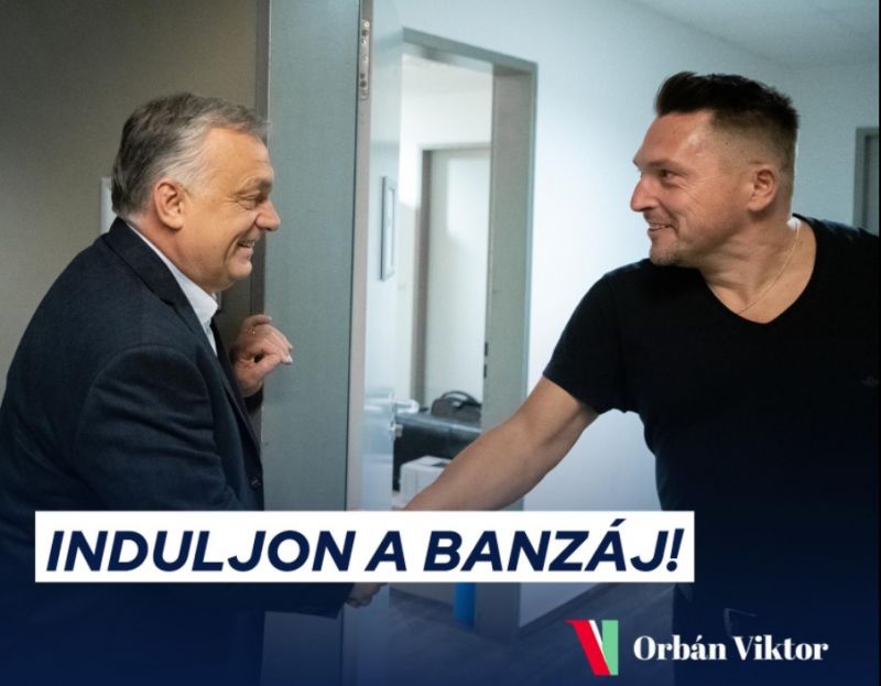 Fotó: Orbán Viktor megérkezett az Ákos-koncertre: "Induljon a banzáj!"