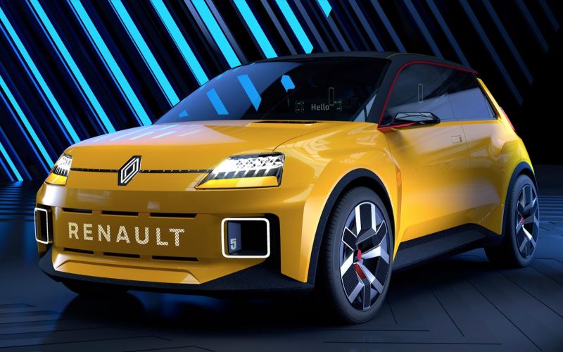 Képeken az elektromos Renault 5 koncepciója