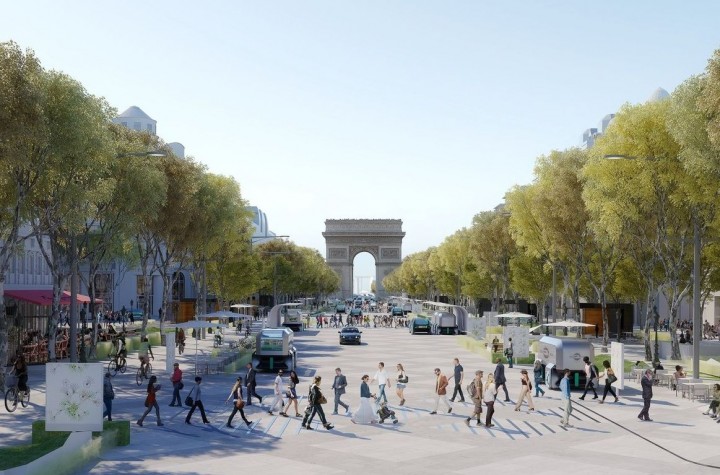 Látványos terveken mutatták be, hogyan újul majd meg a Champs-Élysées