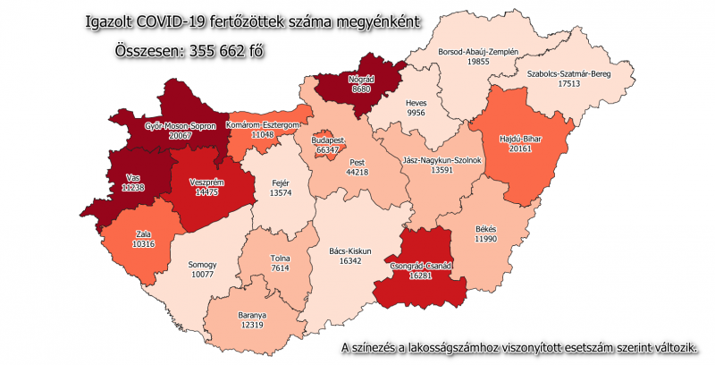98 újabb áldozata van a járványnak Magyarországon