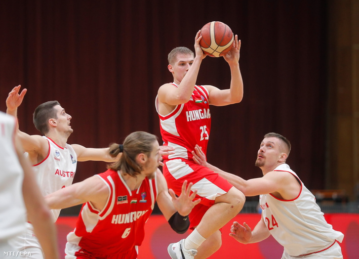 Férfi kosárlabda Eb-selejtező – Magabiztos győzelem Ausztria ellen