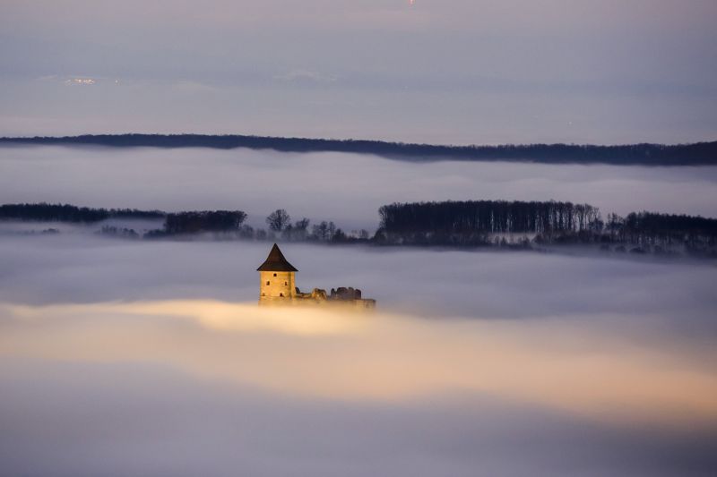 Így lepte be a köd Nógrádot – fotók