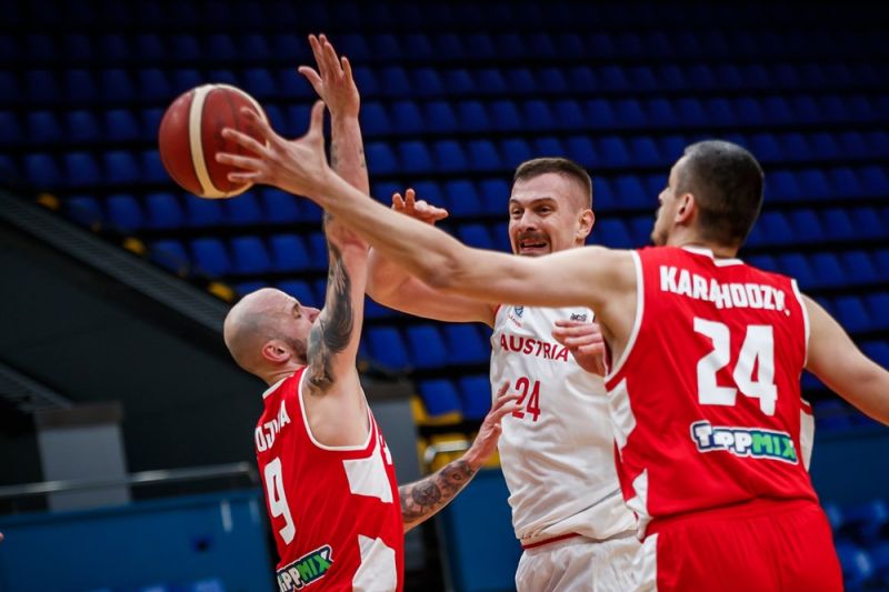 Ausztria legyőzésével kijutott az Eb-re a férfi kosárlabda-válogatott