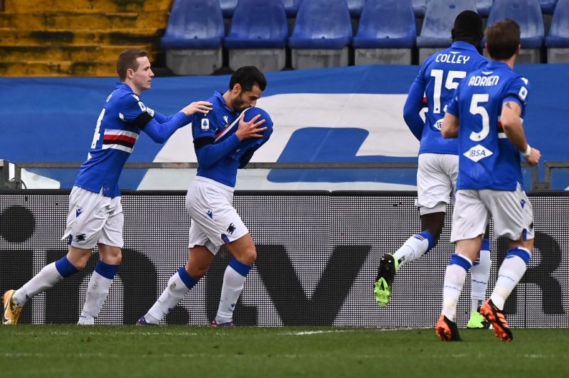  A Cagliarival sem bírt a Sampdoria az olasz bajnokságban