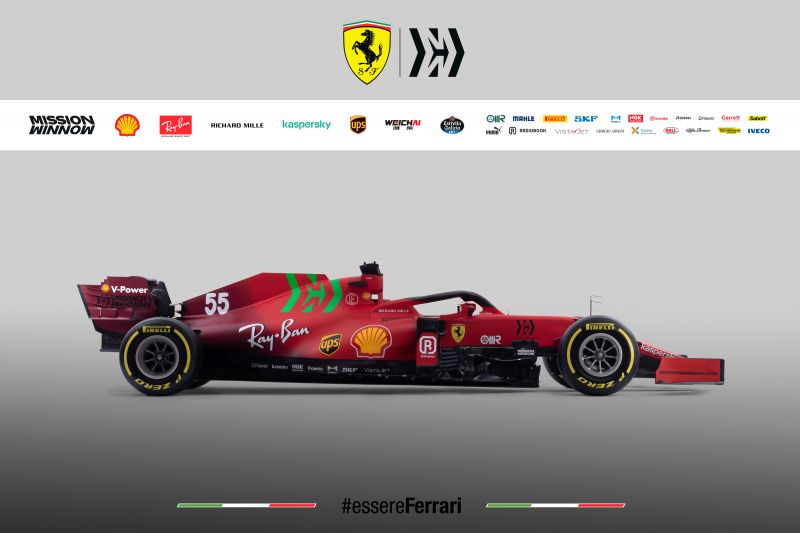 F1: Így fog kinézni a 2021-es Ferrari