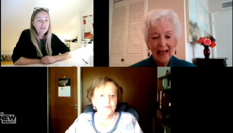 82 évig hitték halottnak egymást, így találkozott a két barátnő újra a kristályéjszaka után – Videó!