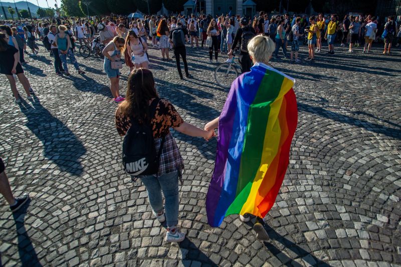 Már Bécsben is a homofób magyar korlátozások miatt tüntetnek
