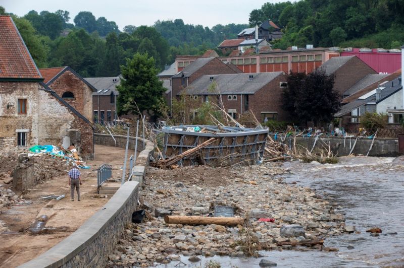 Belgiumban újabb heves esőzésekre és árvízveszélyre figyelmeztettek