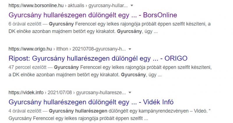 Gyurcsány "hullarészegen dülöngélt" – így reagált a DK elnöke a kormánymédia cikkére