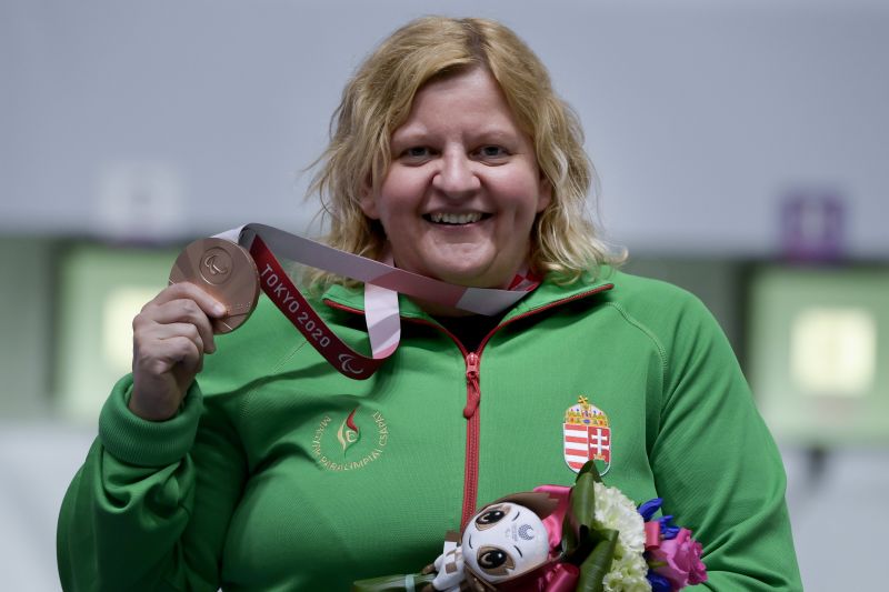 Paralimpia: bronzérmet nyert légpisztolyban Dávid Krisztina
