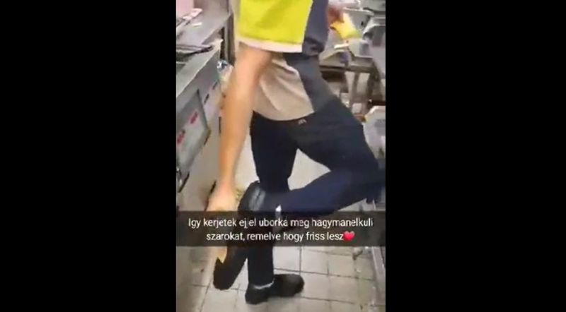 Reagáltak a McDonald's kirúgott dolgozói, akik a cipőjük talpába törölték a sajtot az éjszakai műszakban