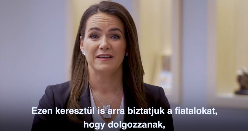 Novák Katalin emlékeztette a fiatalokat, hogy miért érdemes a Fideszre szavazniuk tavasszal