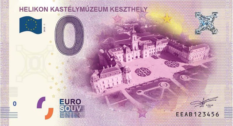 A Festetics-kastély kerül majd a nulla eurós bankjegyekre