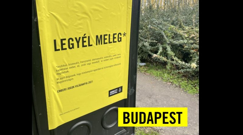 “Legyél meleg” – polgárpukkasztó plakátkampány indult Magyarországon